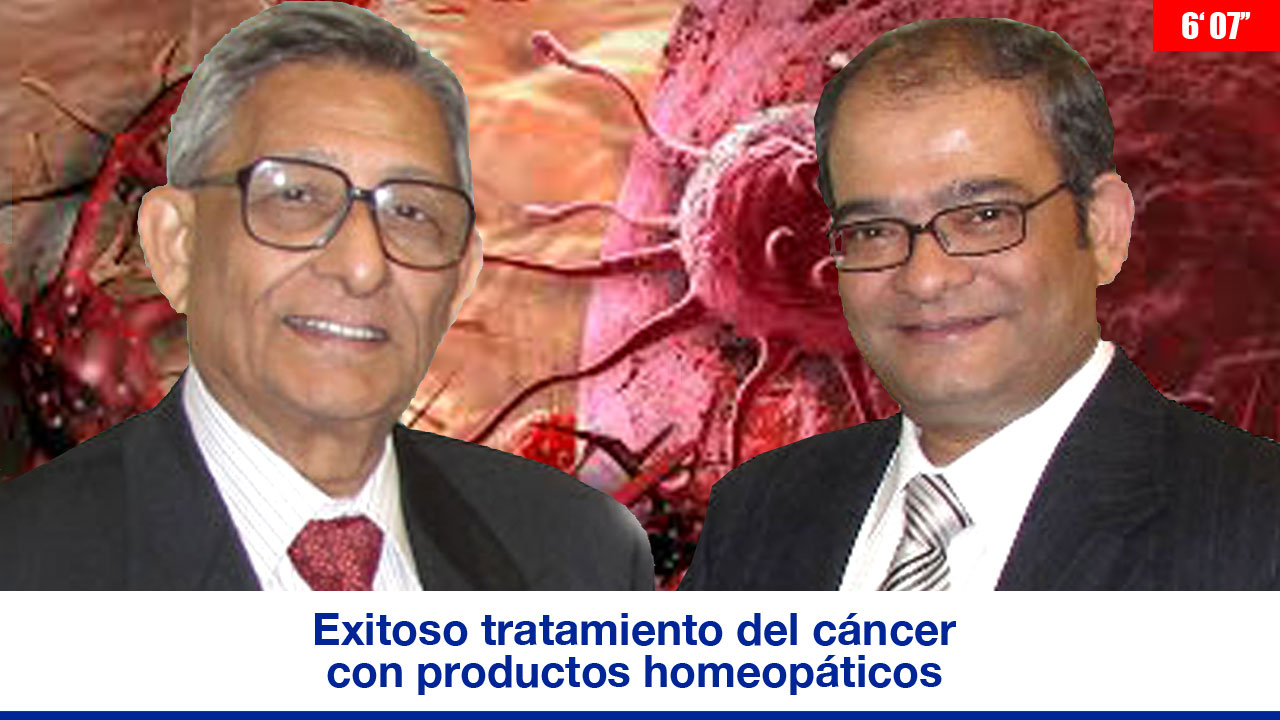 Exitoso tratamiento del cáncer de los Banerji con dos productos homeopáticos