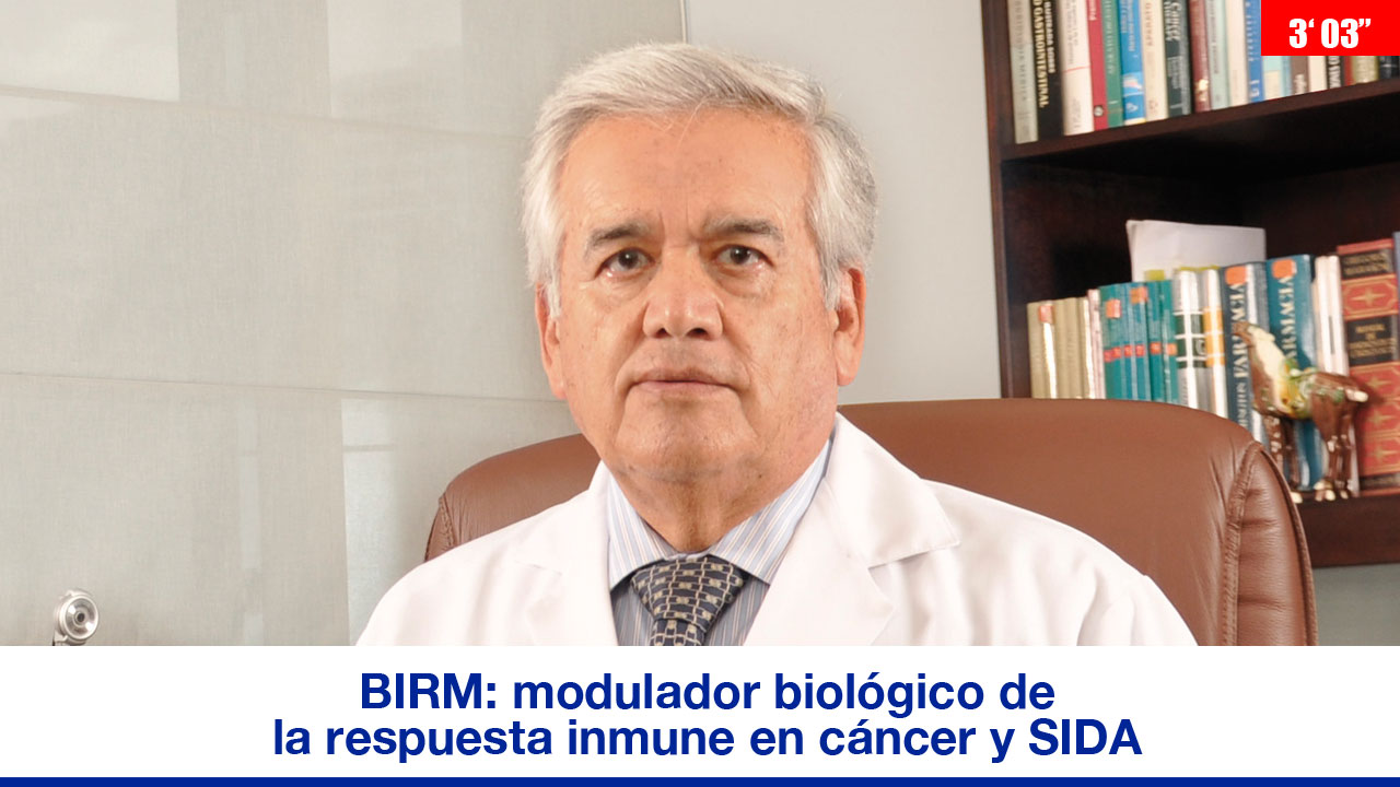 BIRM: modulador biológico de la respuesta inmune en cáncer y SIDA