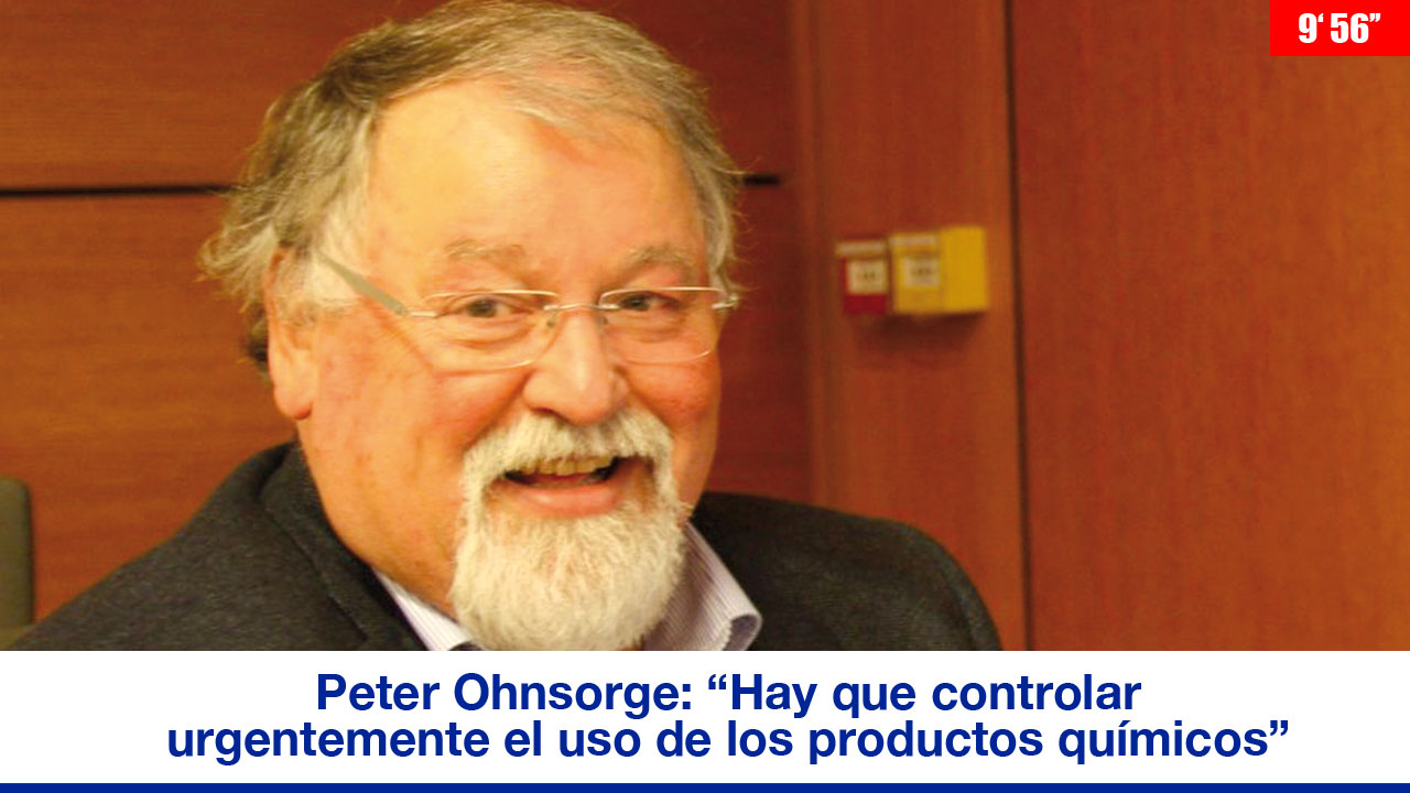 Peter Ohnsorge: "Hay que controlar urgentemente el uso de los productos químicos"