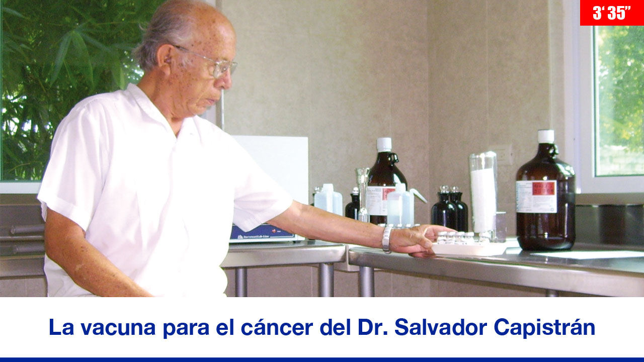 Autovacuna para el cáncer del Dr. Salvador Capistrán elaborada con antígenos de orina